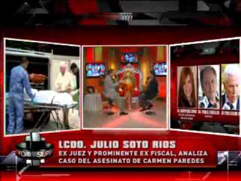 SuperXclusivo 8/14/12 - Julio Soto Ríos habla del caso de Carmen Paredes 3/3