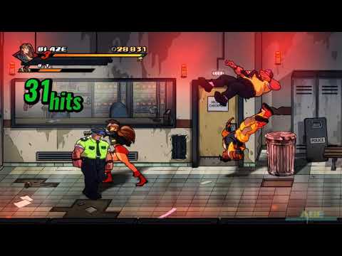 Streets of Rage 4 (PS4) Longplay - Blaze Playthrough (Hard Difficulty)