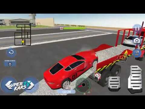 Airplane Pilot Car Transporter Simulator - Android GamePlay