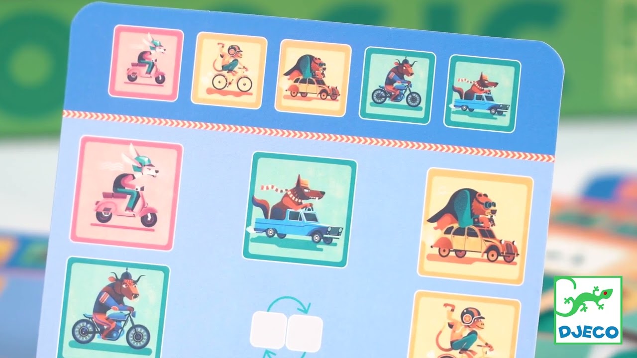 Настільна гра DJECO Логічний фініш (DJ08540)