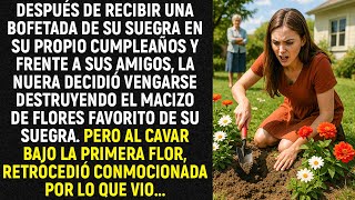 Después de recibir una bofetada de su suegra en su propio cumpleaños y frente a sus amigos...