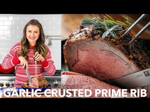 Garlic-Crusted Prime Rib Recipe - Natasha's Kitchen