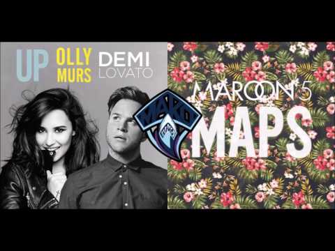 Olly Murs & Demi Lovato Vs. Maroon 5 - Up & Maps (Mashup)