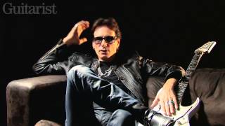 Steve Vai On Touring With David Lee Roth with Guitarist Magazine (2012)