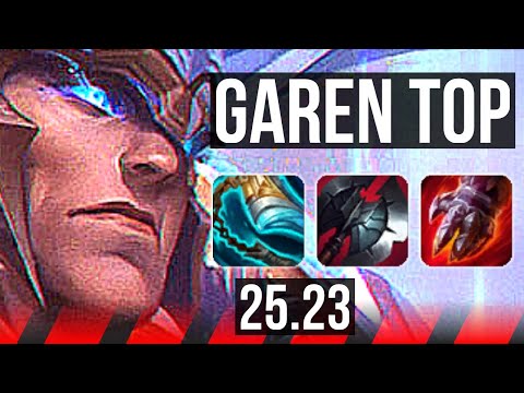GAREN vs RENEKTON (TOP) | 7 solo kills, 45k DMG, 15/3/8, Godlike | NA Master | 25.23