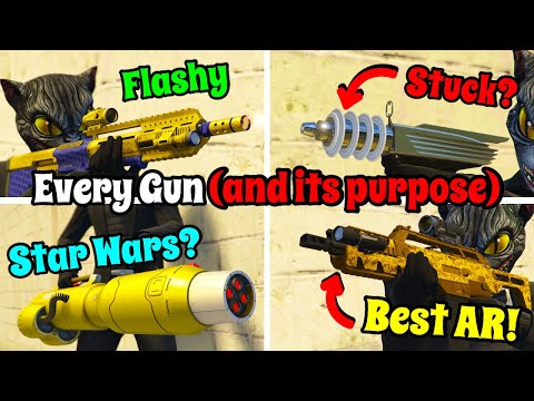 Every Gun in GTA 5 Online (and its purpose)