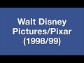 Walt Disney Pictures Pixar 1998 99