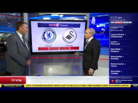 Merson Super 6 - Chelsea v Swansea