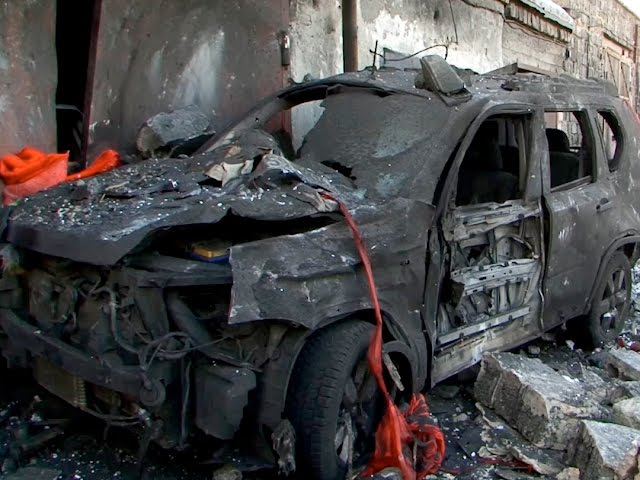 Взрыв в гаражном кооперативе