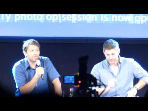 Jensen and Misha panel. Part 1 JIB 5