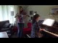 The Beatles Let it Be. Violin and Piano cover by ...