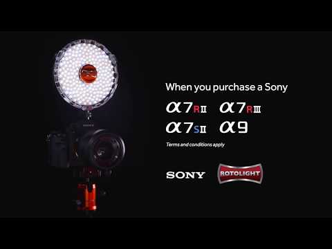 Get a FREE Rotolight NEO 2 when you buy any of these Sony Cameras! Limited time only