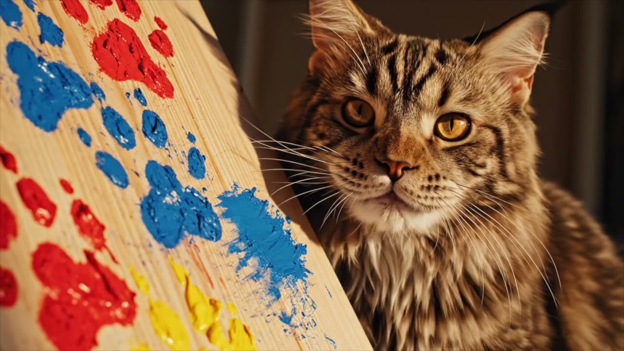 キャットタワーを組み立てる猫、血液型による違い  #catvideos