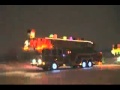 Fire Truck With 10 000 Christmas Lights AWESOME