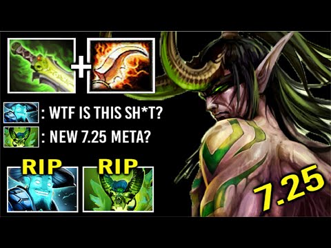 NEW CRAZY META 7.25 Ethereal Hex Terrorblade vs HARD Disable Most Epic Top 50 Gameplay Imba Dota 2