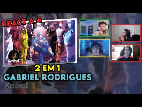 REACT A 4 - DOIS EM UM Gabriel Rodrigues - TORETTO part. Lucas A.R.T. &  MEU MALVADO FAVORITO