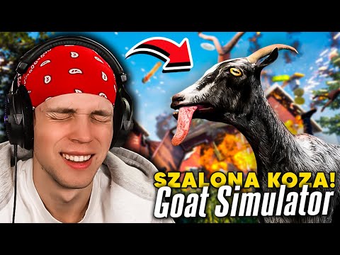 Ta KOZA ZNISZCZYŁA CAŁE MIASTO w Goat Simulator!
