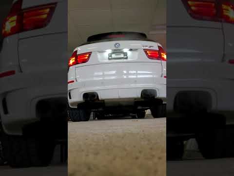 BMW E70 X5M Stage 2+ Megan Racing Supremo Exhaust - Cold Start | 4K