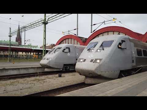 Tågresa Södra Sverige runt: Malmö-Göteborg-Stockholm