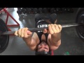Exercício Tríceps Testa com barra - Filipe Tomé Bodybuilder