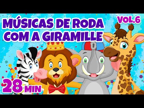 Músicas de Roda com a Giramille Vol. 6 - Giramille 28 min | Desenho Animado Musical