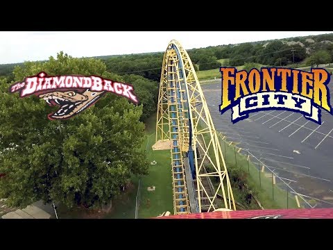 Front row point of view footage of Diamondback