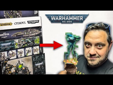 Rescuing/Building a MASSIVE Warhammer Necron Army