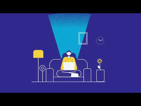 Vision Express blue light glasses, 2D animation by Yellow
