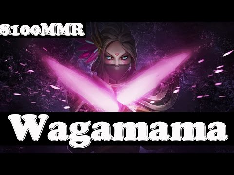 Wagamama 8100 MMR Plays Templar Assassin vol 21 - Ranked Match Gameplay - Dota 2
