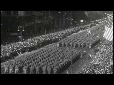 That one video of soldiers marching to Sublimation by Neo Fresco but its the WWII US Victory Parade.
