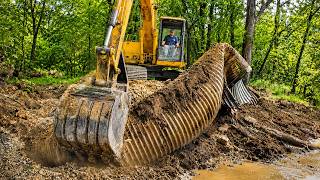 This Rusty Culvert Finally Gave Up… So We Ripped It Out!