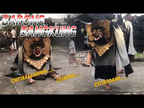 Barong Bangkung Sading Ngelawang Hari Raya Kuningan