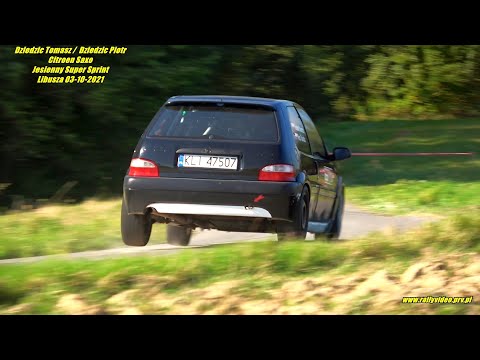 Dziedzic Tomasz /  Dziedzic Piotr - Citroen Saxo - Jesienny Super Sprint Libusza 03-10-2021