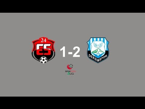 Spor Toto 3.Lig 20.Hafta | 24 Erzincanspor 1-2 Dersimspor