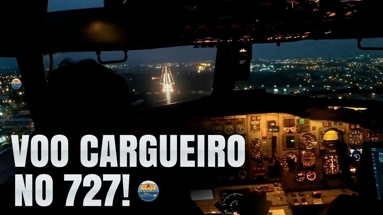 TUDO de uma Operação de 727 Cargueiro da Total!