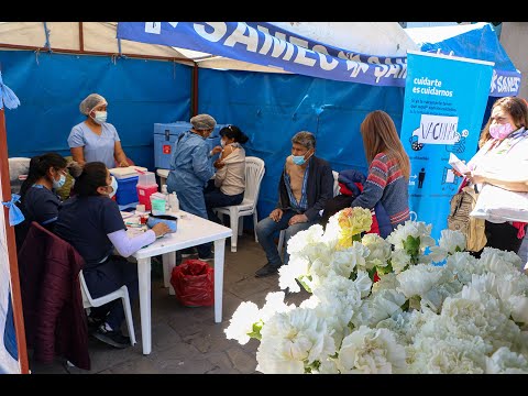 Funciona un vacunatorio en la Catedral por la novena del Señor y la Virgen del Milagro