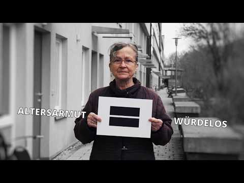 Altersarmut = würdelos
