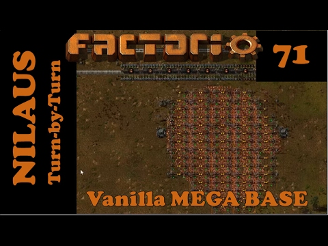 Factorio S7E71 - MEGA BASE management and heading to Solar