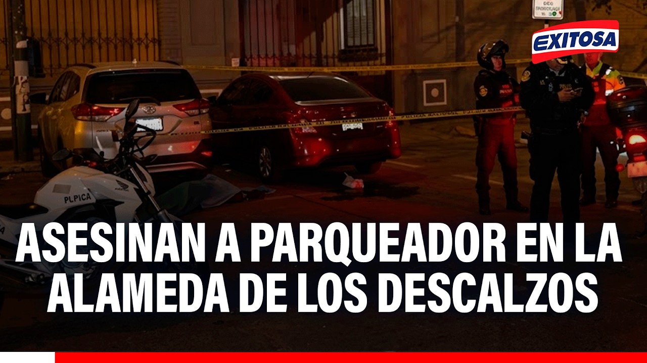 🔴🔵 Parqueador fue asesinado a plena luz de día en la Alameda de los Descalzos