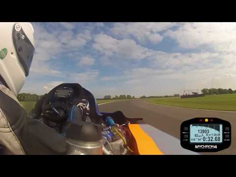 Cadwell Park Race 1 July 2017 Sam Moss #31 125 Open Superkart