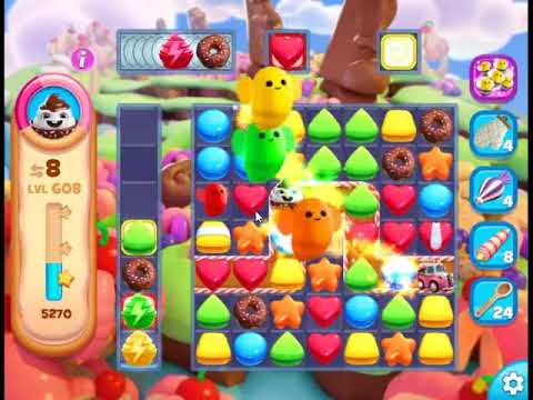 Cookie Jam Blast Level 608 - NO BOOSTERS 🍪 | SKILLGAMING ✔️