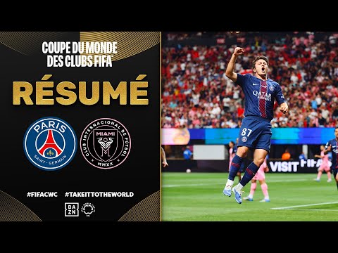 Résumé de PSG vs. Inter Miami  | Coupe du Monde des Clubs | 8e de finale