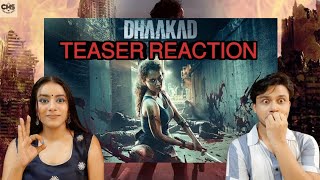 Dhaakad Official Teaser Reaction | Kangana Ranaut, Arjun Rampal |