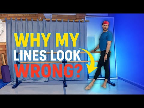 Ballet Lines LOOK WRONG? This SECRET REVEALED!