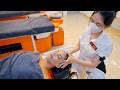 ASMR Vietnamese Barbershop Full Service For Deep Sleep Shoulder Massage Facial Scalp Treatment