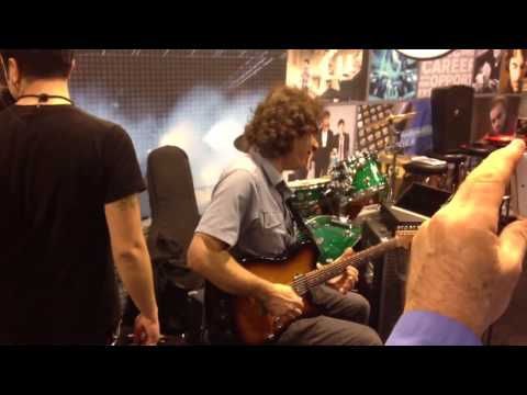 Thumbnail for Mr.Dan Gilbert performing(#2) at MI booth at Namm Show 2013!!!