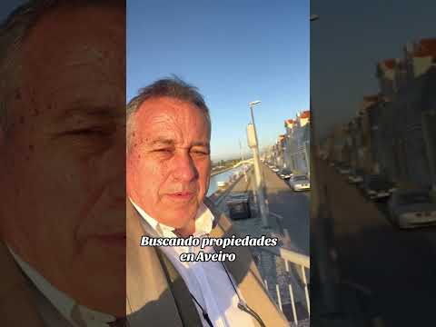 Influencer inmobiliario español recorre las calles de Aveiro para encontrar oportunidades