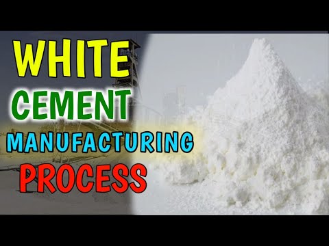 White Cement & It's Properties, Manufacturing | Civil Tech Hindi