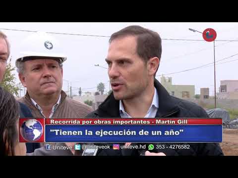 Avanzan las obras en el Parque Pereyra y Dominguez y el Bulevar España