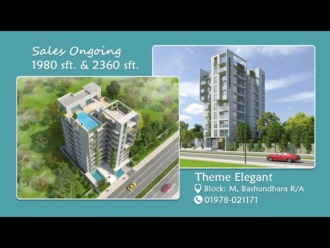 1980, 2360 & 4430 sqft Luxurious Apartments for Sale in Bashundhara R/A | Flats for Sale in Dhaka